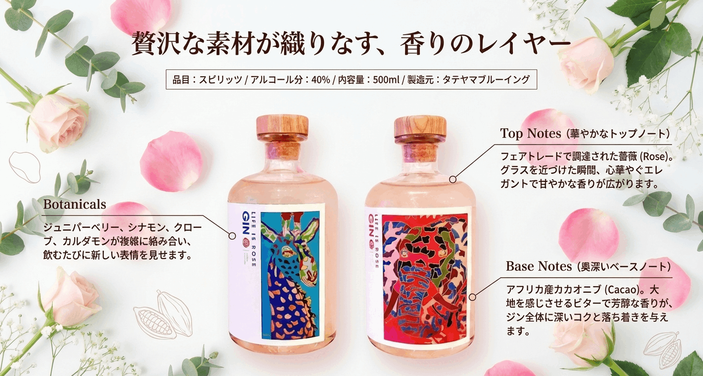 アフリカ産カカオとローズの贅沢な出会い。コミュニティ発のこだわり