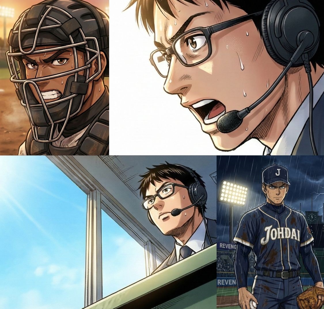 今までになかった教本的な要素を盛り込んだ野球漫画を広めたい! 今までになかった教本的な要素を盛り込んだ野球漫画を広めたい!