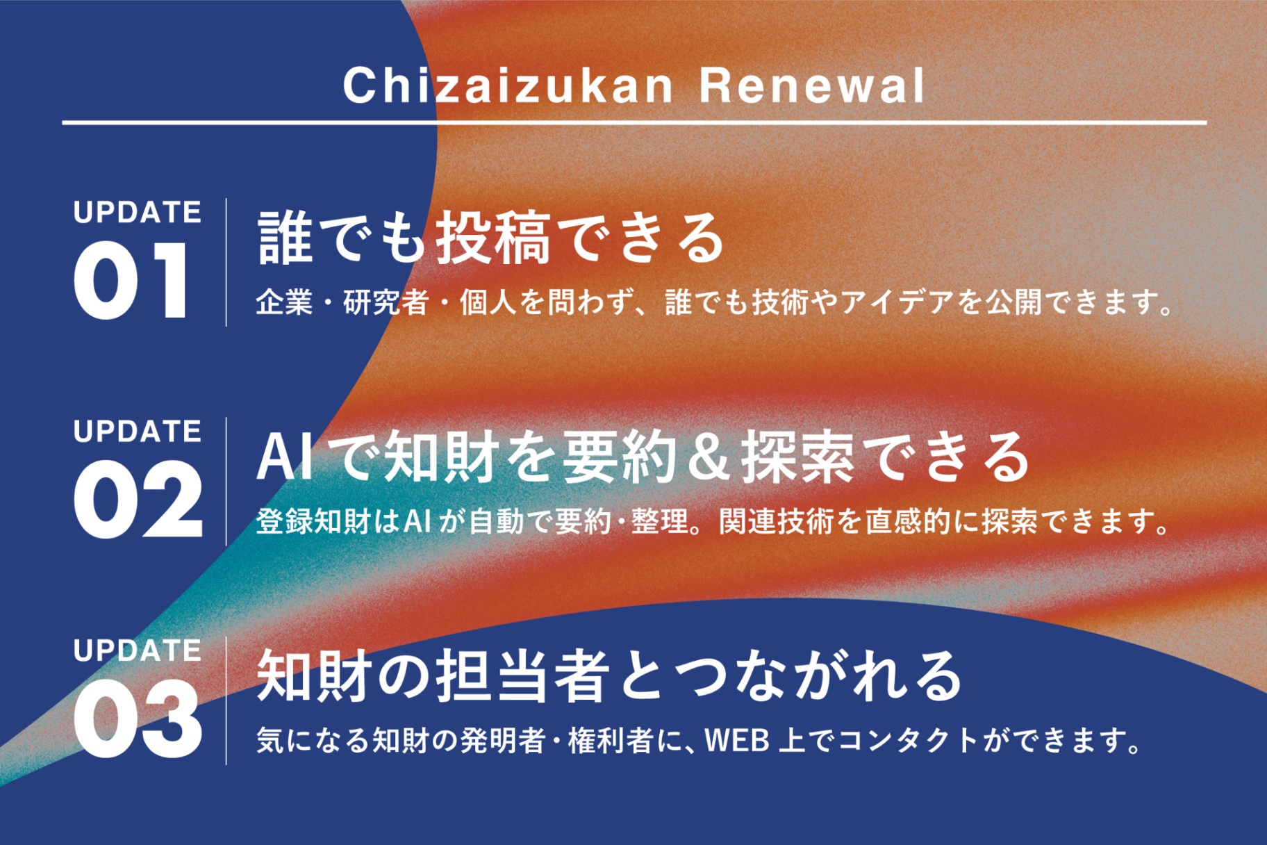 知財図鑑を「発明のWiki」へ。誰もが参加できるオープンデータベースを