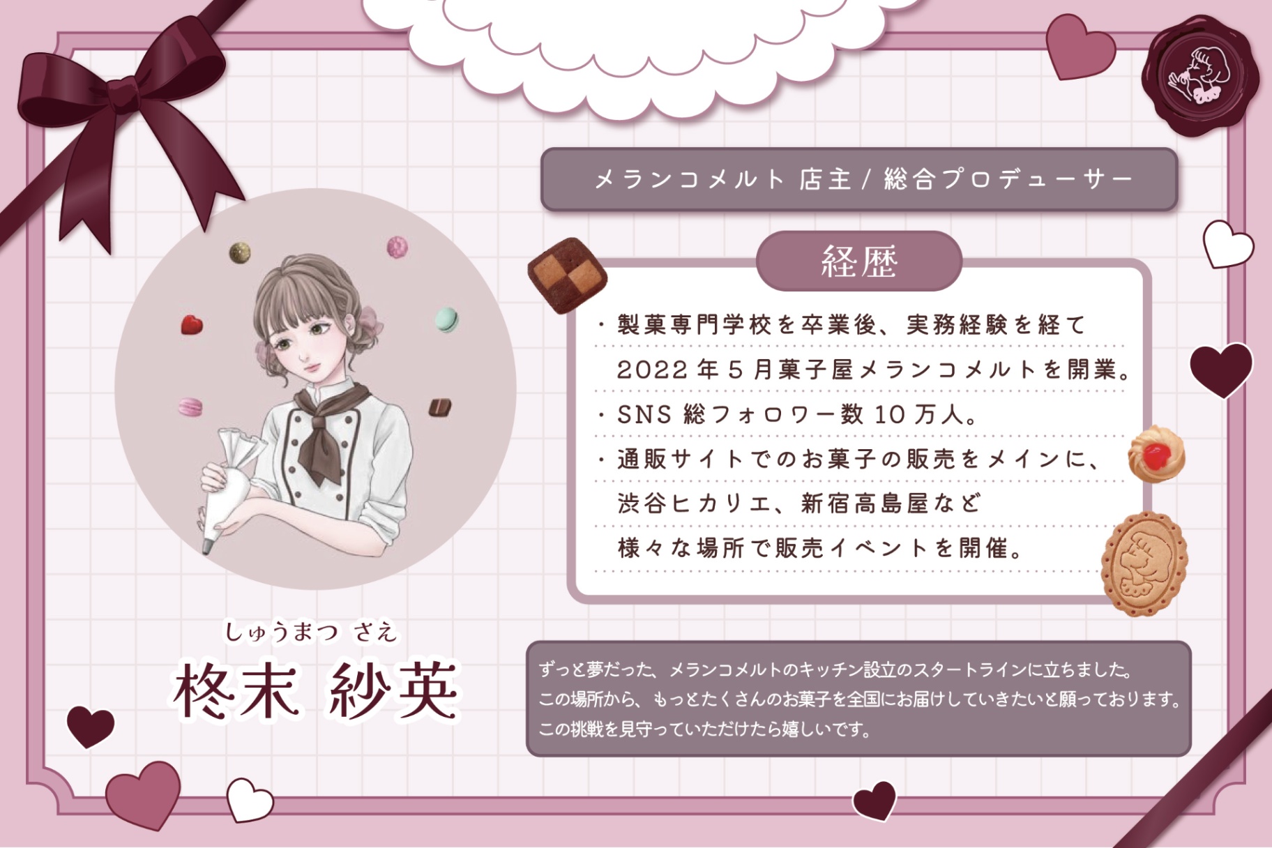 メランコメルトのお菓子を＼もっと／全国に届けたい！ ~ キッチン設立 